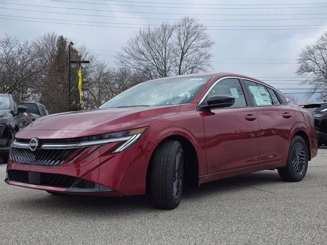 2026 Scarlet Ember Tintcoat Nissan Sentra SV FWD Sedan