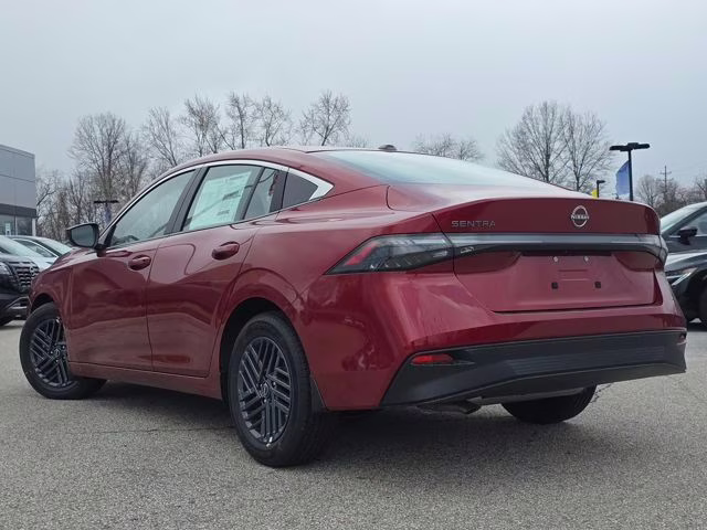 2026 Scarlet Ember Tintcoat Nissan Sentra SV FWD Sedan