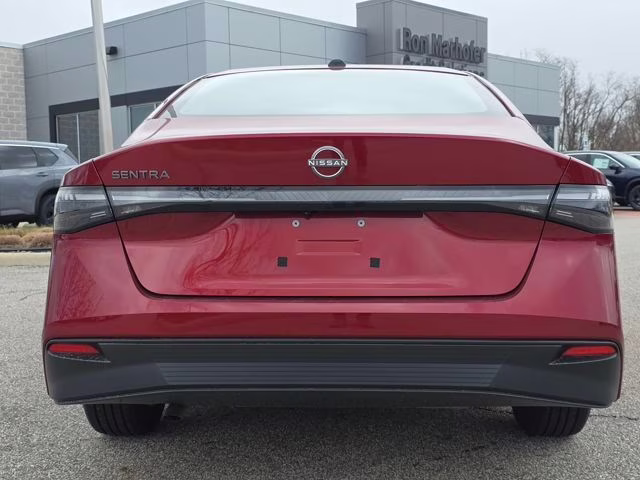 2026 Scarlet Ember Tintcoat Nissan Sentra SV FWD Sedan