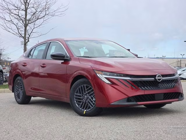 2026 Scarlet Ember Tintcoat Nissan Sentra SV FWD Sedan
