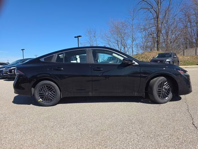2026 Super Black Nissan Sentra SV FWD Sedan