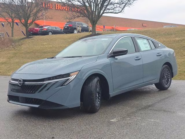 2026 Atlantic Gray Metallic Nissan Sentra SV FWD Sedan