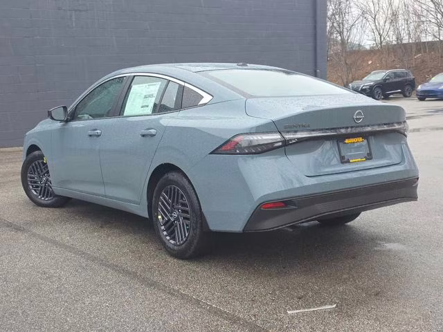 2026 Atlantic Gray Metallic Nissan Sentra SV FWD Sedan