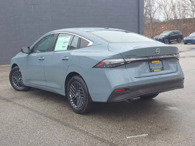 2026 Atlantic Gray Metallic Nissan Sentra SV FWD Sedan