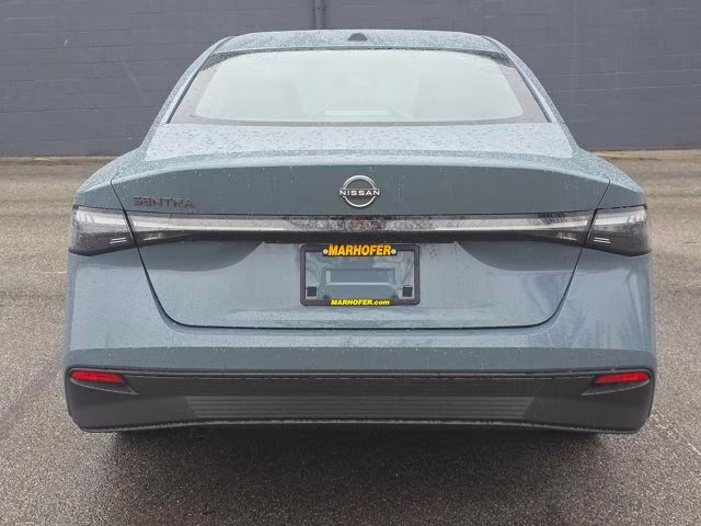 2026 Atlantic Gray Metallic Nissan Sentra SV FWD Sedan