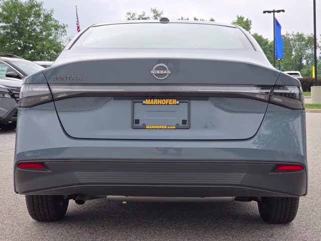 2026 Atlantic Gray Metallic Nissan Sentra SV FWD Sedan