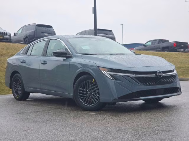 2026 Atlantic Gray Metallic Nissan Sentra SV FWD Sedan