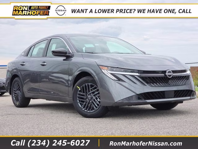 2026 Gun Metallic Nissan Sentra SV FWD Sedan