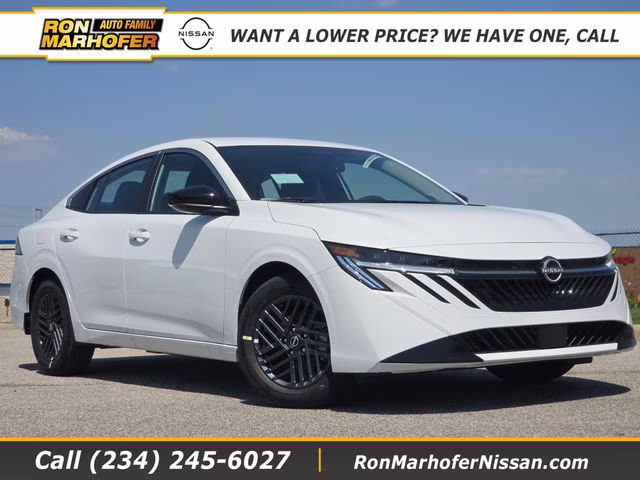 2026 Fresh Powder Nissan Sentra SV FWD Sedan