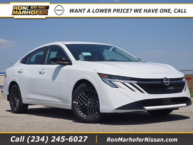 2026 Fresh Powder Nissan Sentra SV FWD Sedan