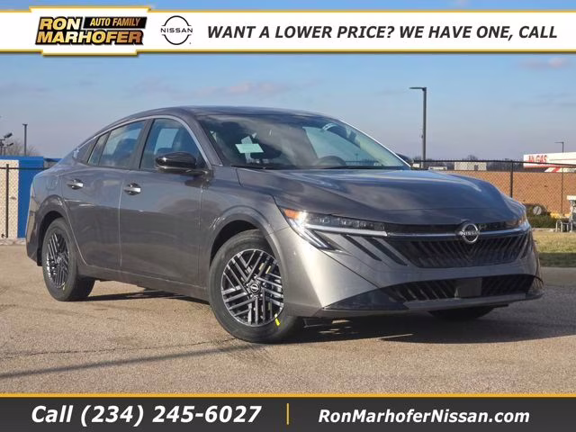 2026 Gun Metallic Nissan Sentra SV FWD Sedan