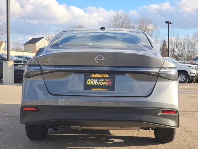 2026 Gun Metallic Nissan Sentra SV FWD Sedan