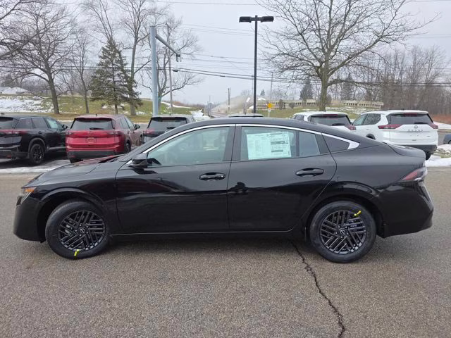2026 Super Black Nissan Sentra SV FWD Sedan