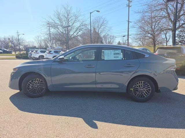 2026 Atlantic Gray Metallic Nissan Sentra SV FWD Sedan