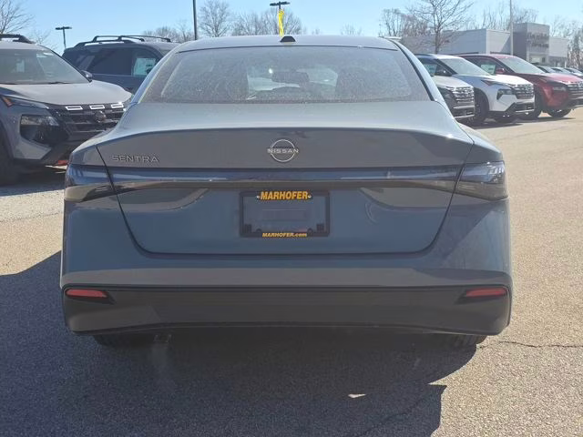 2026 Atlantic Gray Metallic Nissan Sentra SV FWD Sedan