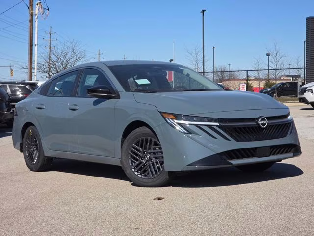 2026 Atlantic Gray Metallic Nissan Sentra SV FWD Sedan