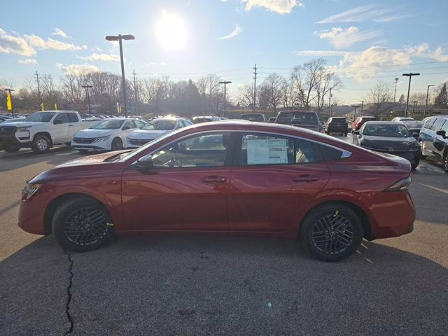 2026 Scarlet Ember Tintcoat Nissan Sentra SV FWD Sedan