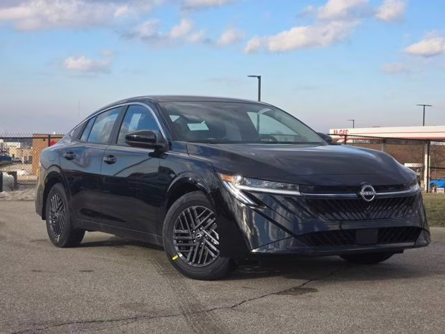 2026 Super Black Nissan Sentra SV FWD Sedan