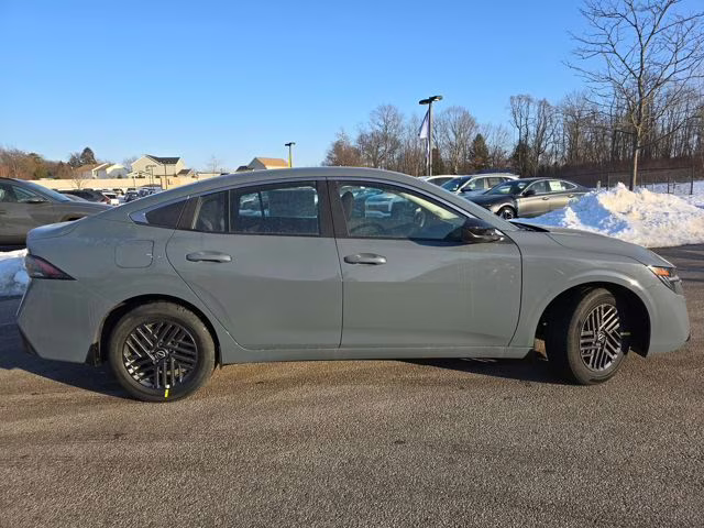 2026 Atlantic Gray Metallic Nissan Sentra SV FWD Sedan