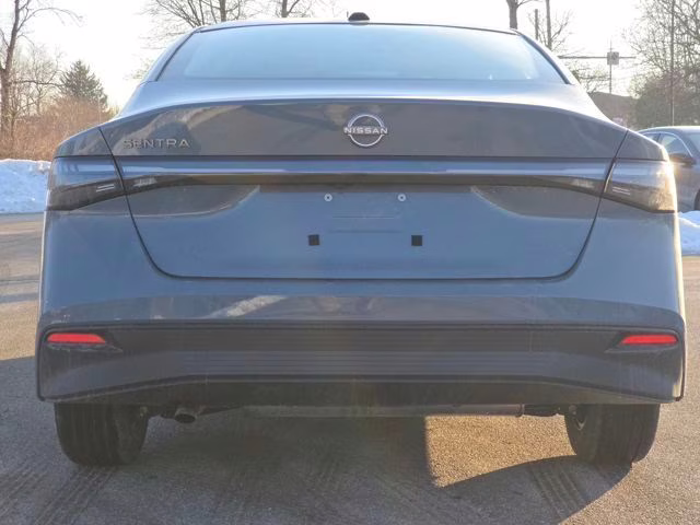 2026 Atlantic Gray Metallic Nissan Sentra SV FWD Sedan
