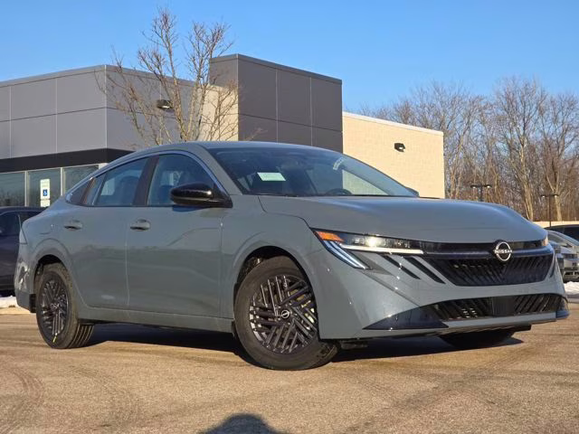 2026 Atlantic Gray Metallic Nissan Sentra SV FWD Sedan