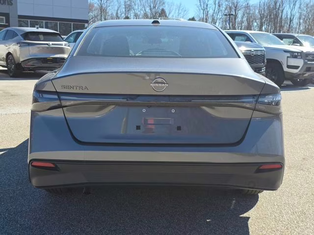 2026 Gun Metallic Nissan Sentra SV FWD Sedan