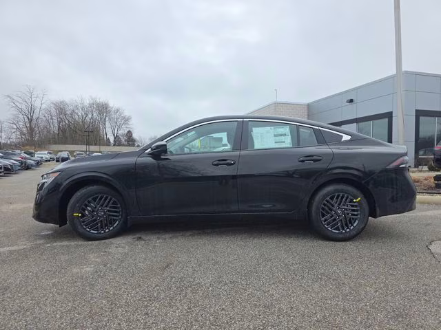 2026 Super Black Nissan Sentra SV FWD Sedan