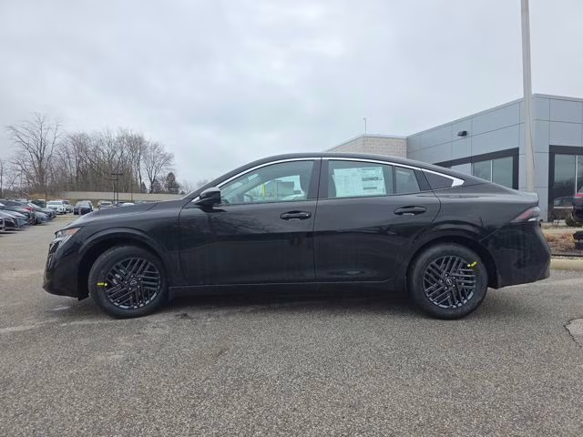 2026 Super Black Nissan Sentra SV FWD Sedan