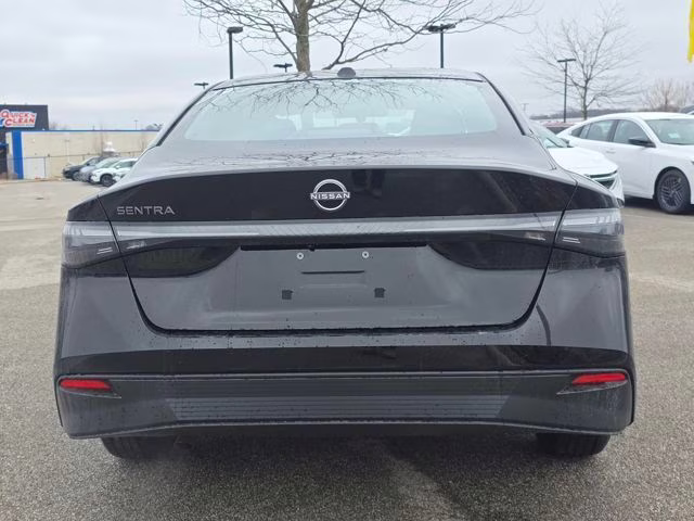 2026 Super Black Nissan Sentra SV FWD Sedan