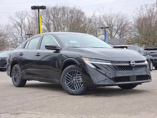 2026 Super Black Nissan Sentra SV FWD Sedan