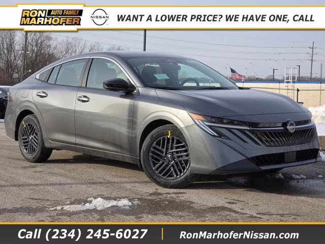 2026 Gun Metallic Nissan Sentra SV FWD Sedan