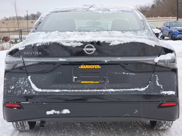 2026 Super Black Nissan Sentra SV FWD Sedan