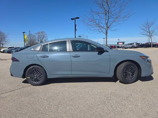 2026 Atlantic Gray Metallic Nissan Sentra SV FWD Sedan