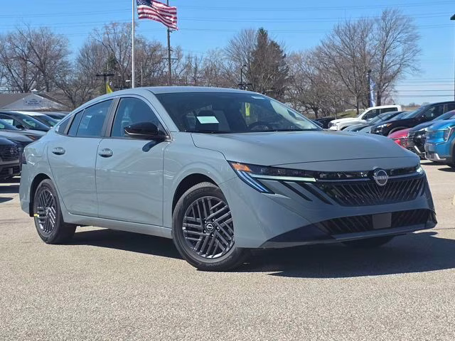 2026 Atlantic Gray Metallic Nissan Sentra SV FWD Sedan