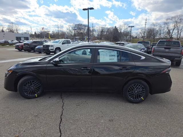 2026 Super Black Nissan Sentra SV FWD Sedan