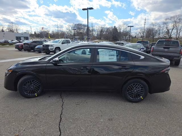 2026 Super Black Nissan Sentra SV FWD Sedan