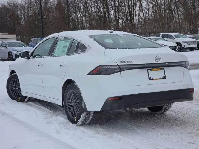 2026 Fresh Powder Nissan Sentra SV FWD Sedan