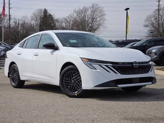 2026 Fresh Powder Nissan Sentra SV FWD Sedan