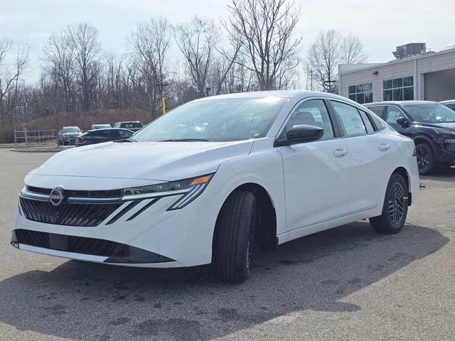 2026 Fresh Powder Nissan Sentra SV FWD Sedan