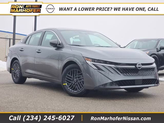 2026 Gun Metallic Nissan Sentra SV FWD Sedan