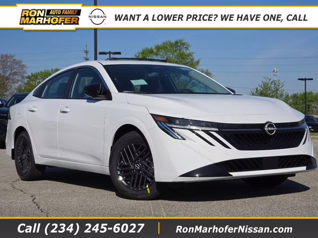 2026 Fresh Powder Nissan Sentra SV FWD Sedan
