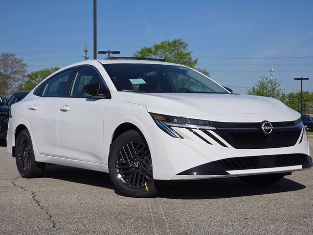 2026 Fresh Powder Nissan Sentra SV FWD Sedan