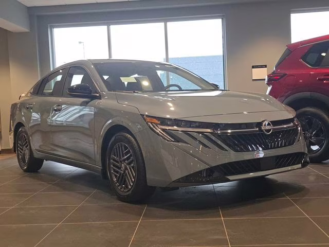 2026 Atlantic Gray Metallic Nissan Sentra SV FWD Sedan