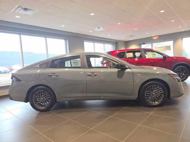 2026 Atlantic Gray Metallic Nissan Sentra SV FWD Sedan