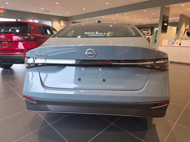 2026 Atlantic Gray Metallic Nissan Sentra SV FWD Sedan