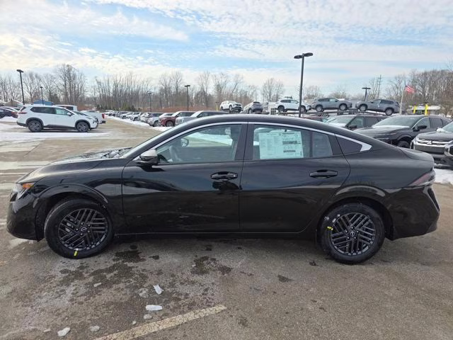 2026 Super Black Nissan Sentra SV FWD Sedan