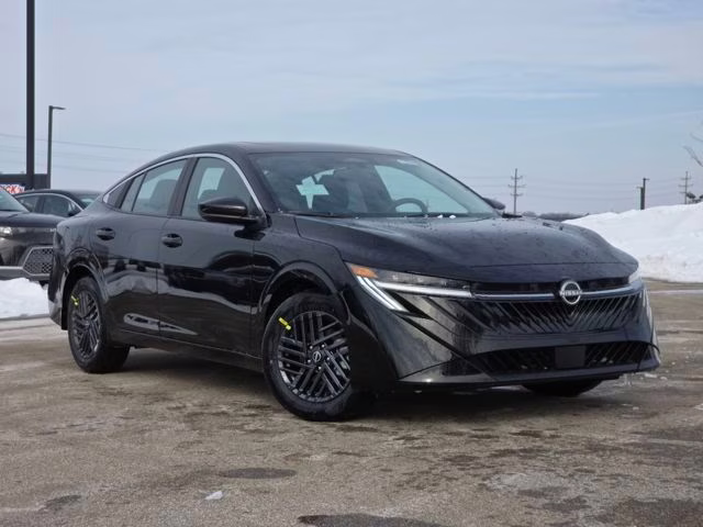 2026 Super Black Nissan Sentra SV FWD Sedan