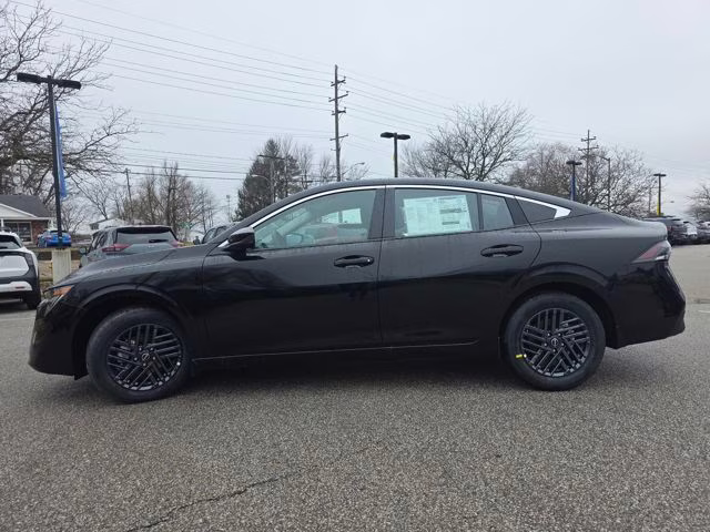 2026 Super Black Nissan Sentra SV FWD Sedan