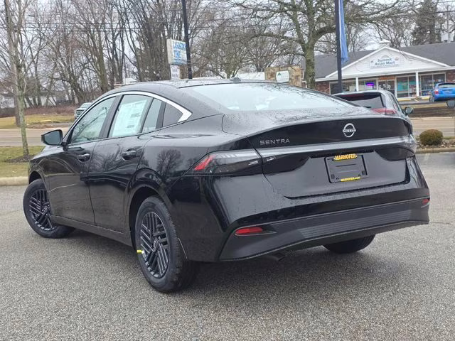 2026 Super Black Nissan Sentra SV FWD Sedan