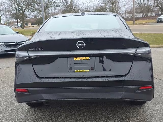 2026 Super Black Nissan Sentra SV FWD Sedan